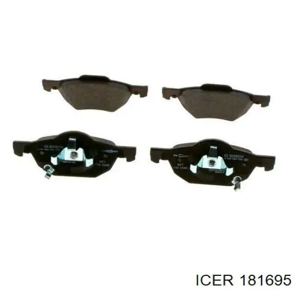 181695 Icer Колодки передние