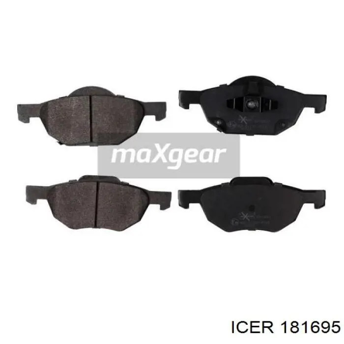 Колодки Icer 181695 цена, от 24.21 USD