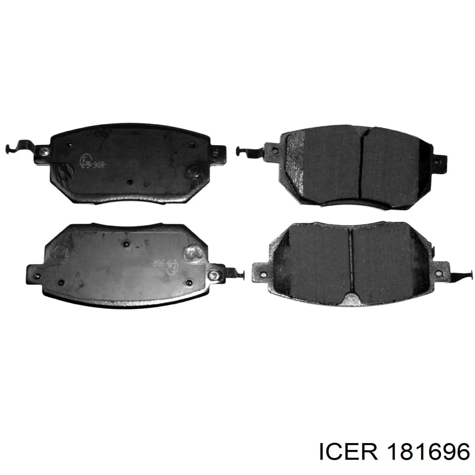 Купить 181696 Icer Колодки тормозные
