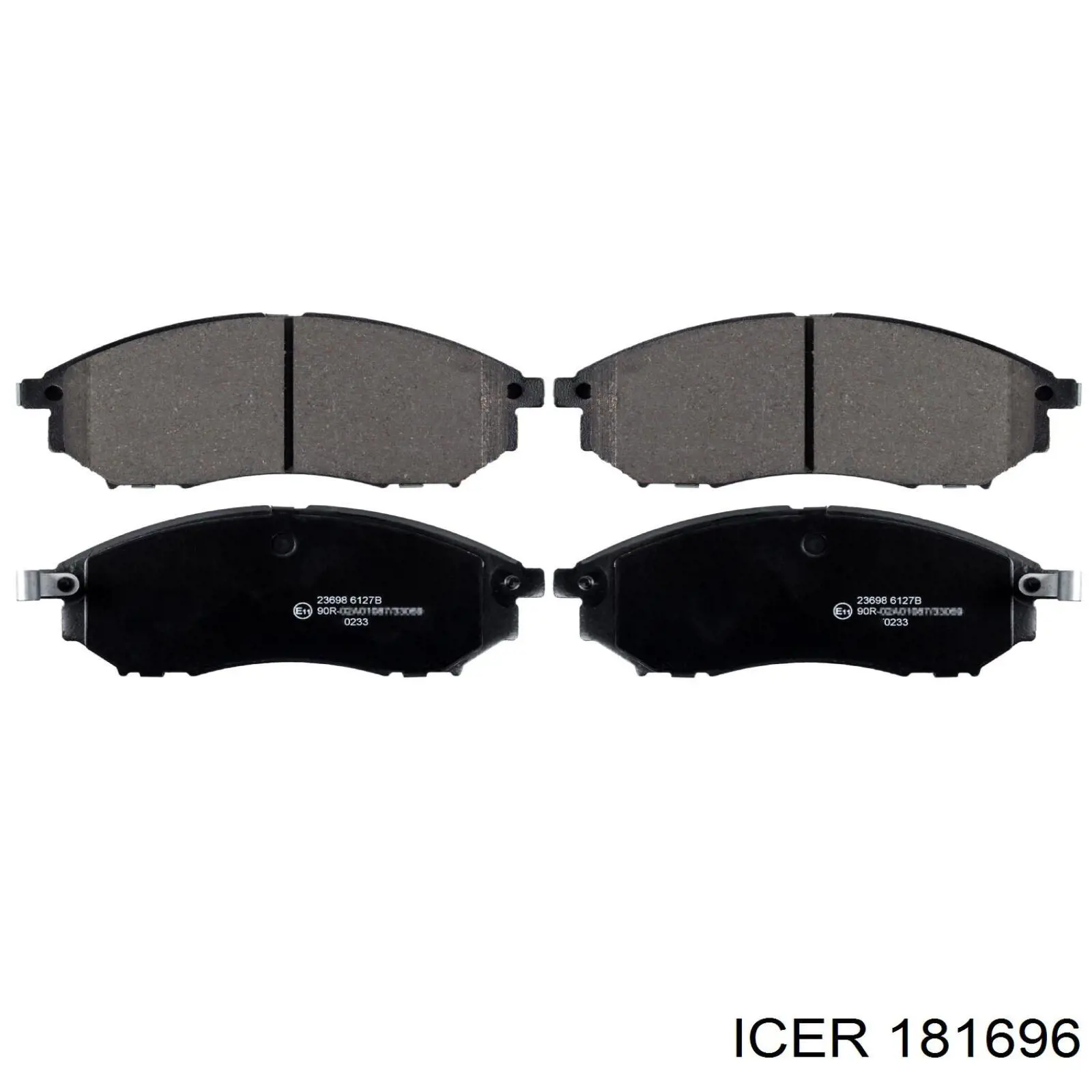 Колодки Icer 181696 цена, от 29.66 USD