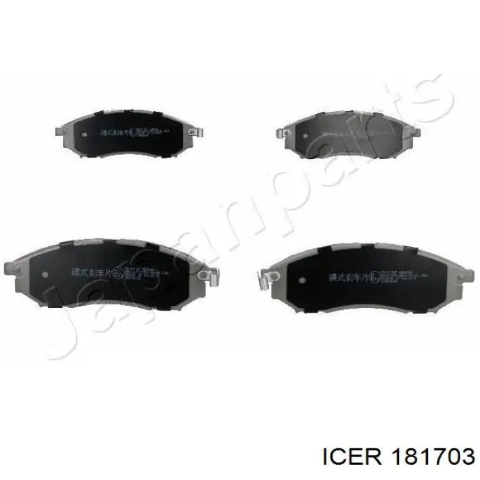 181703 Icer Колодки передние