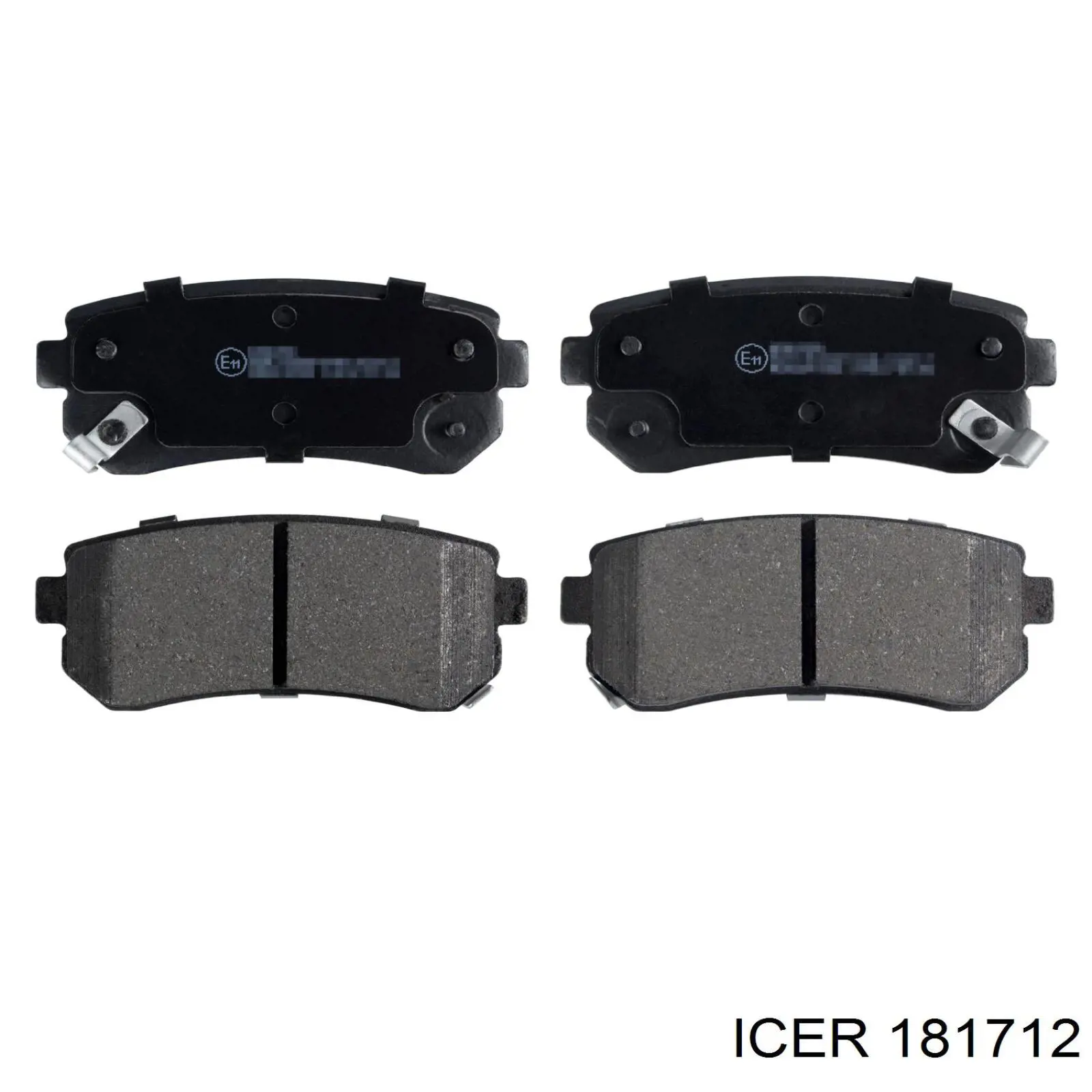 Колодки дисковые  Icer 181712 цена, от 15.81 USD