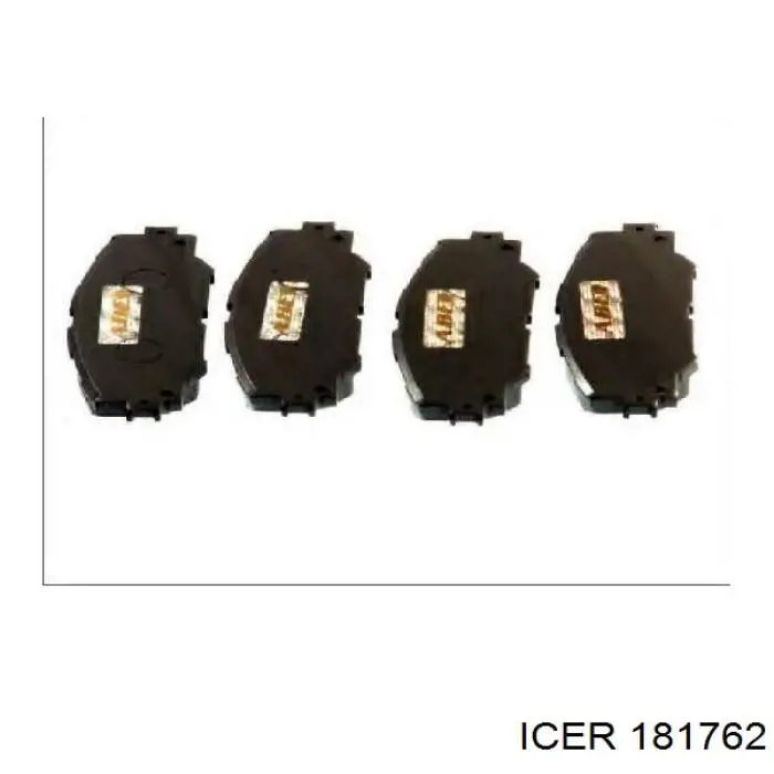 Купить 181762 Icer Колодки тормозные