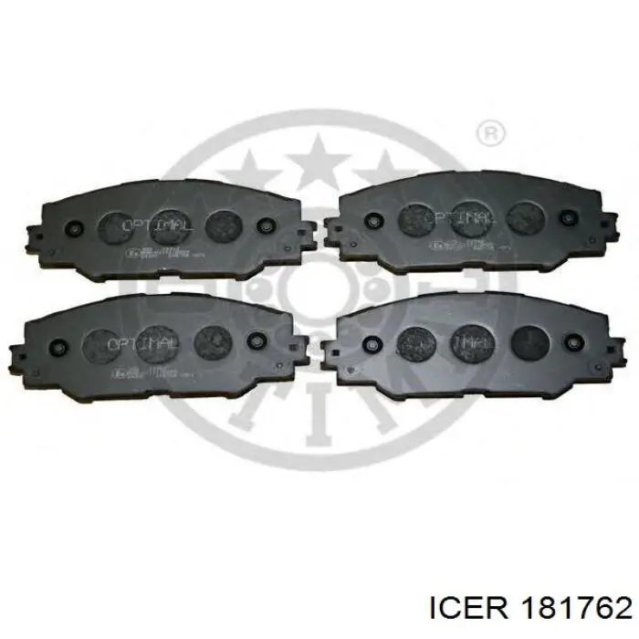 181762 Icer Колодки передние