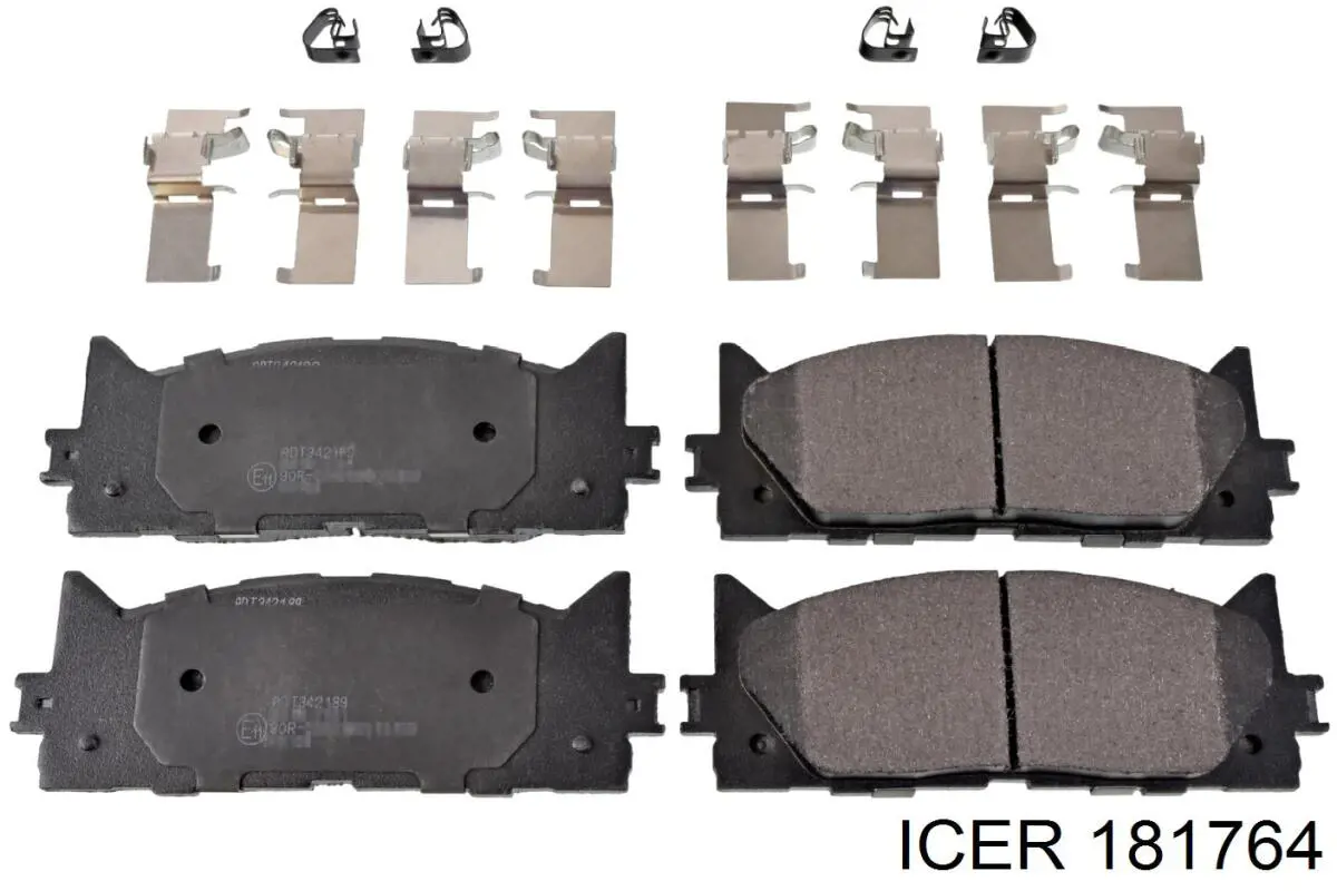 Купить 181764 Icer Колодки тормозные