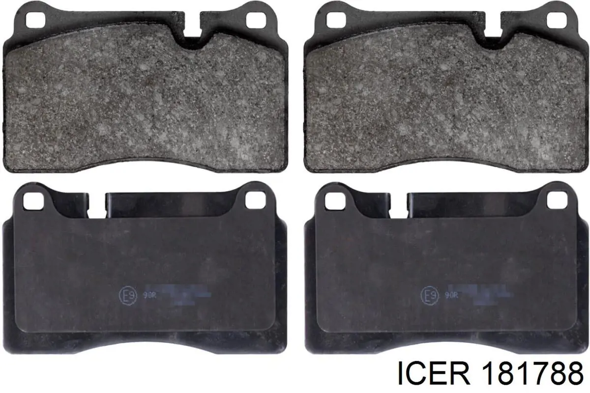 181788 Icer Колодки передние