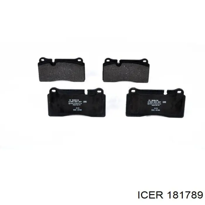 Купить 181789 Icer Колодки тормозные