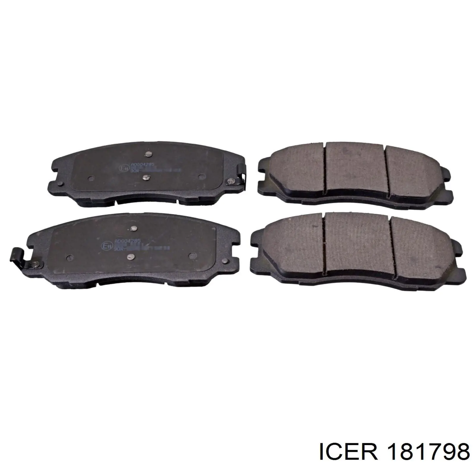 181798 Icer Колодки передние