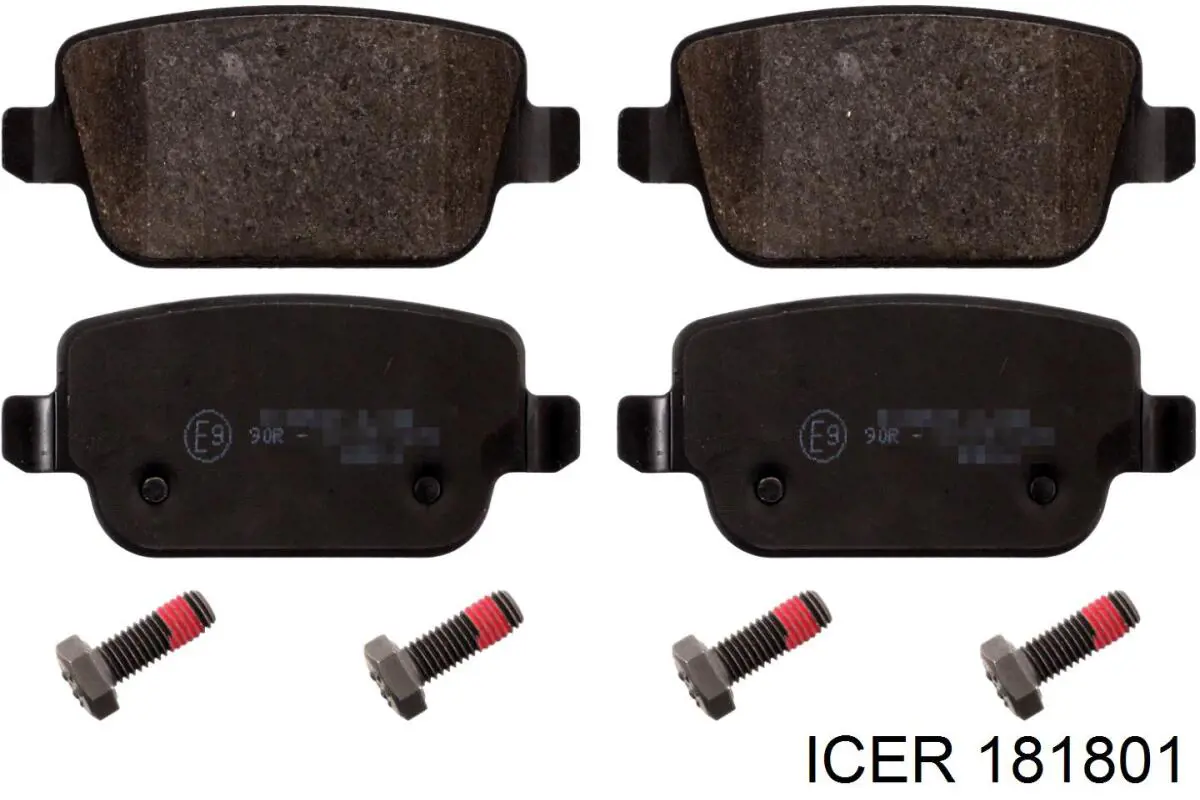 Колодки дисковые  Icer 181801 цена, от 20.93 USD