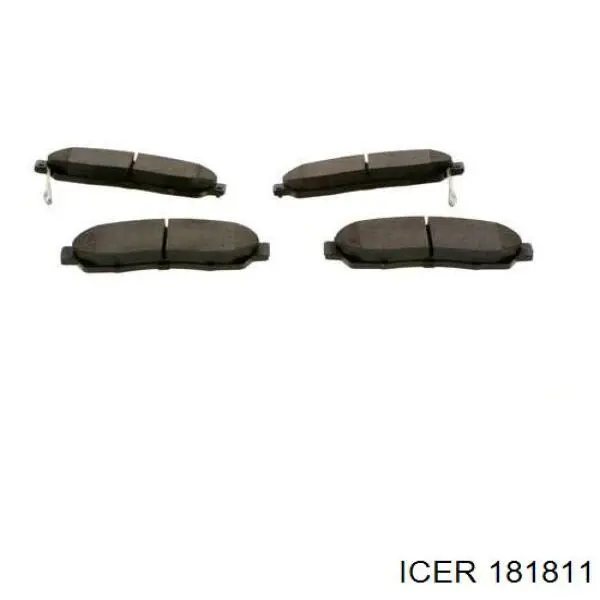 Колодки Icer 181811 цена, от 31.18 USD