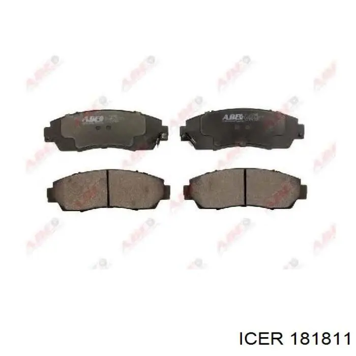 181811 Icer Колодки передние