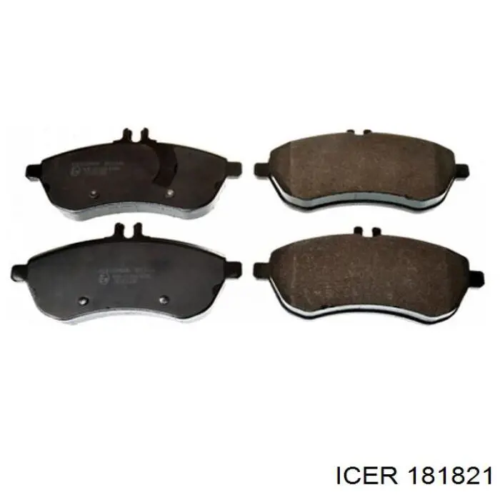 Колодки Icer 181821 цена, от 31.62 USD
