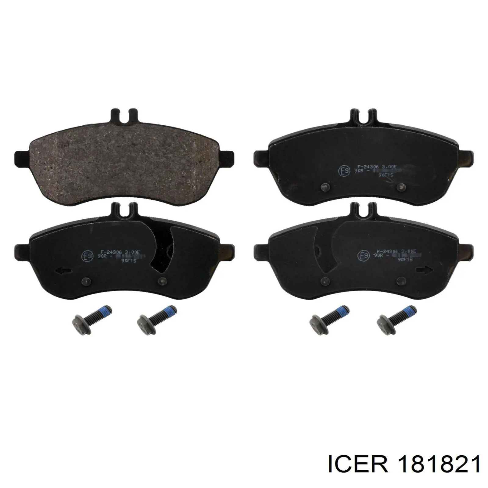 181821 Icer Колодки передние
