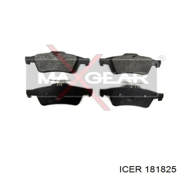 Задние тормозные колодки S701093 Polcar