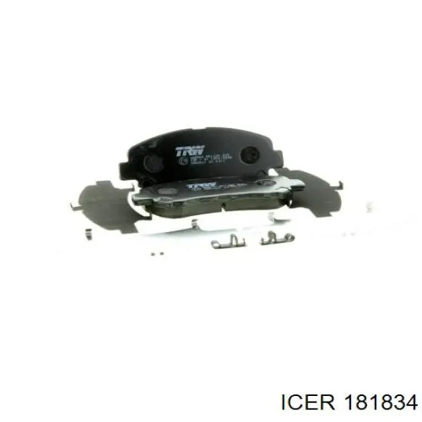 Купить 181834 Icer Колодки тормозные
