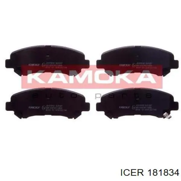 181834 Icer Колодки передние