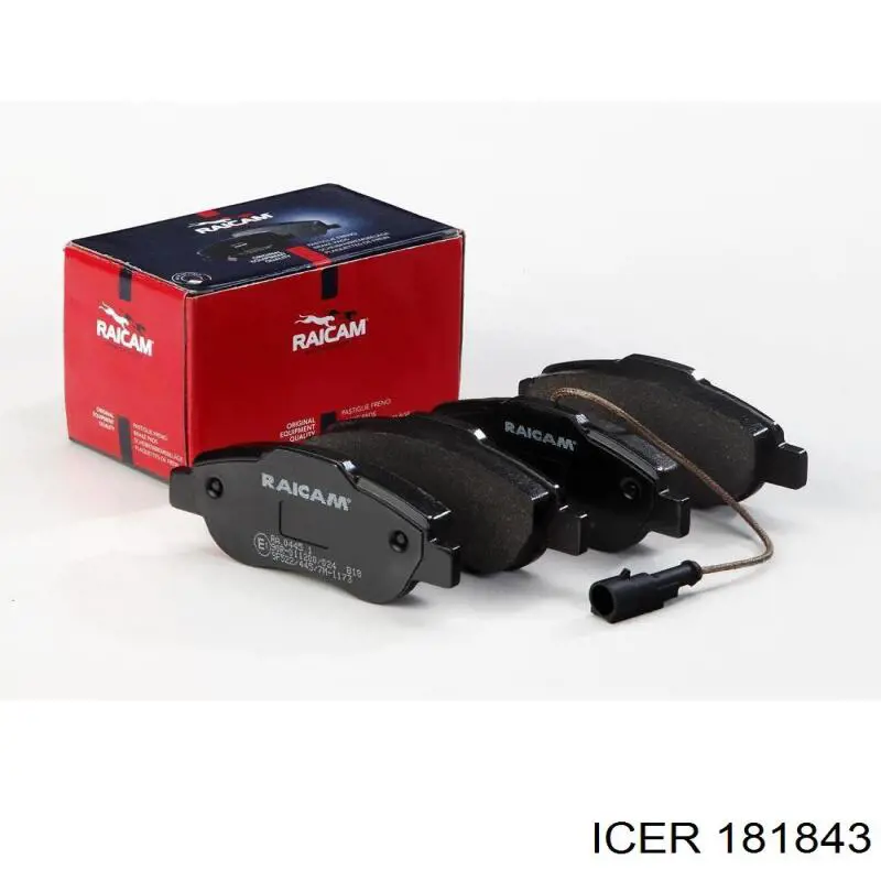 181843 Icer Колодки передние