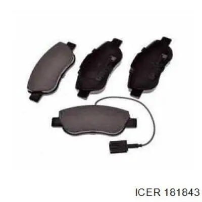 Колодки Icer 181843 цена, от 29.14 USD
