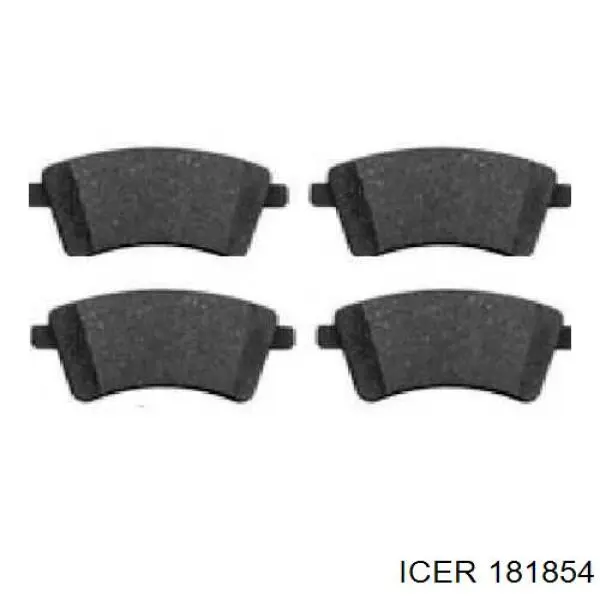 Колодки Icer 181854 цена, от 24.55 USD