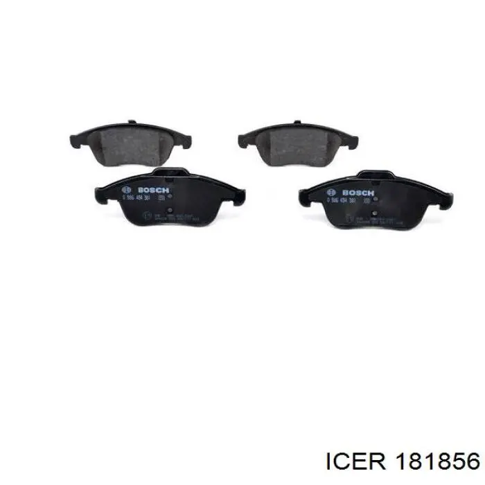 Купить 181856 Icer Колодки тормозные
