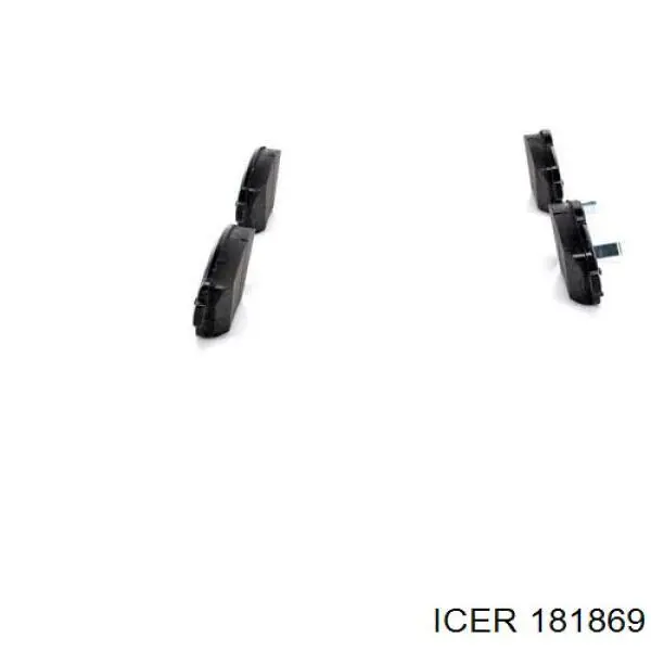 Купить 181869 Icer Колодки тормозные