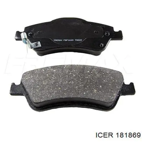 Тормозные колодки Icer 181869