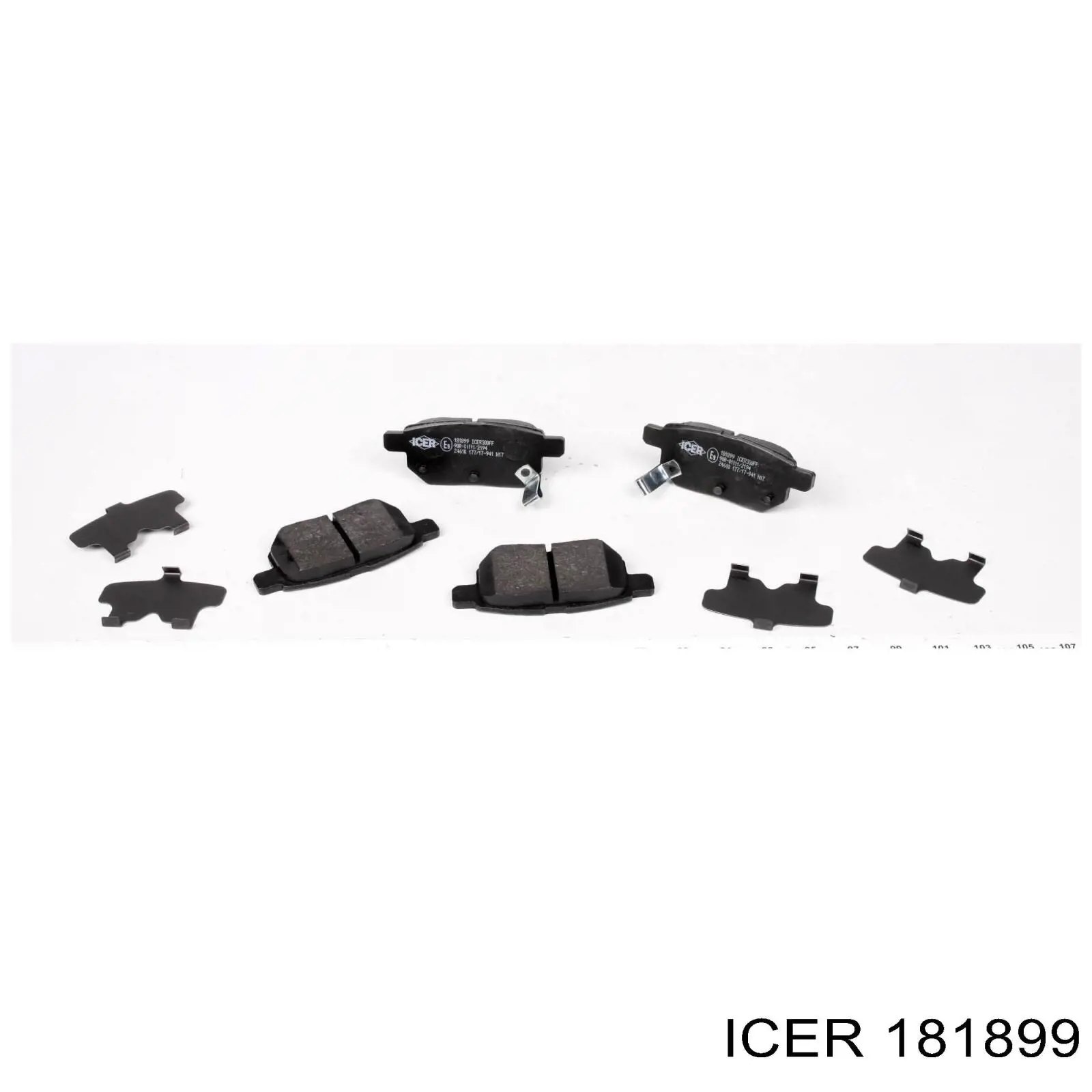 Колодки дисковые  Icer 181899 цена, от 19.50 USD