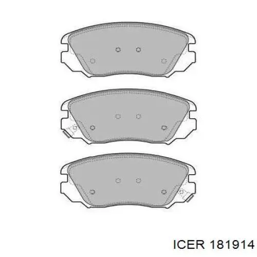 Колодки Icer 181914 цена, от 31.73 USD
