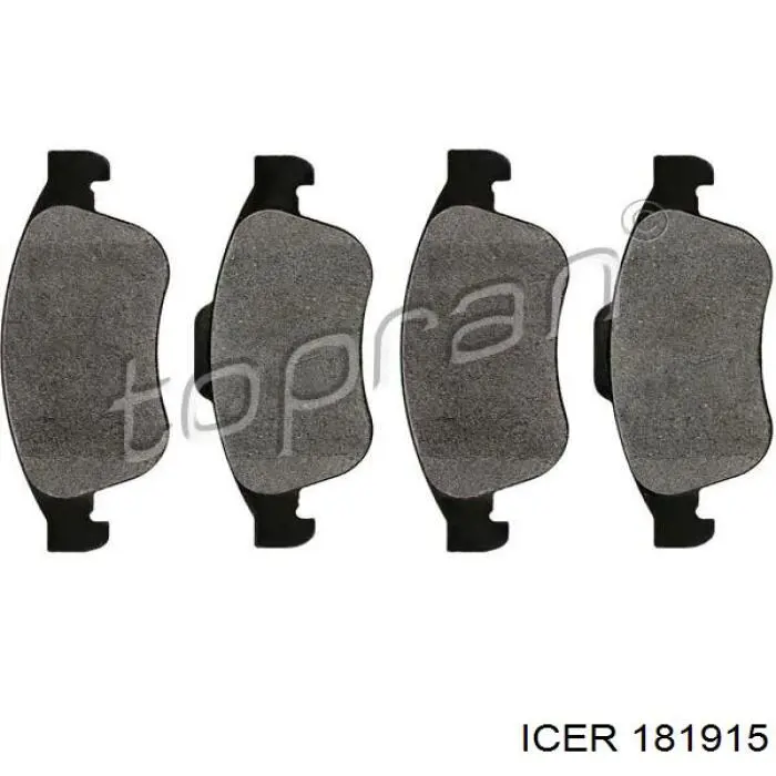 Купить 181915 Icer Колодки тормозные