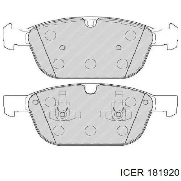 Колодки Icer 181920 цена, от 45.09 USD