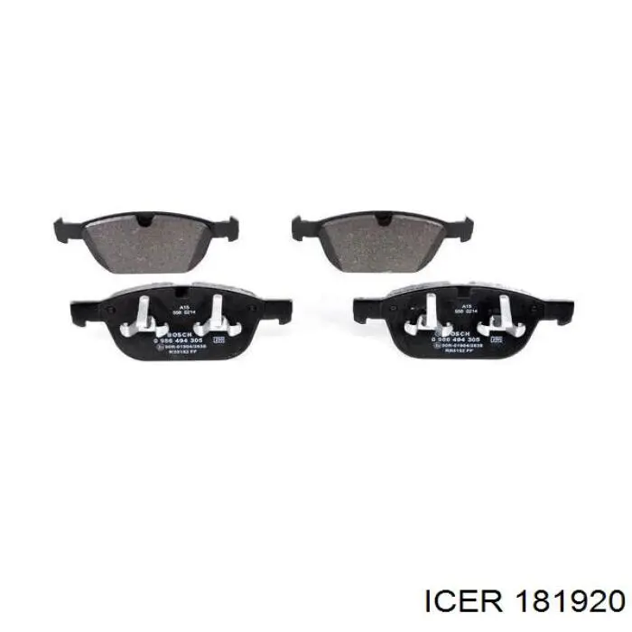 Купить 181920 Icer Колодки тормозные