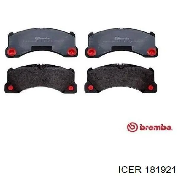 181921 Icer Колодки передние