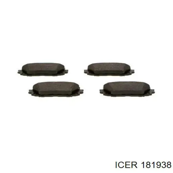 Колодки Icer 181938 цена, от 23.45 USD