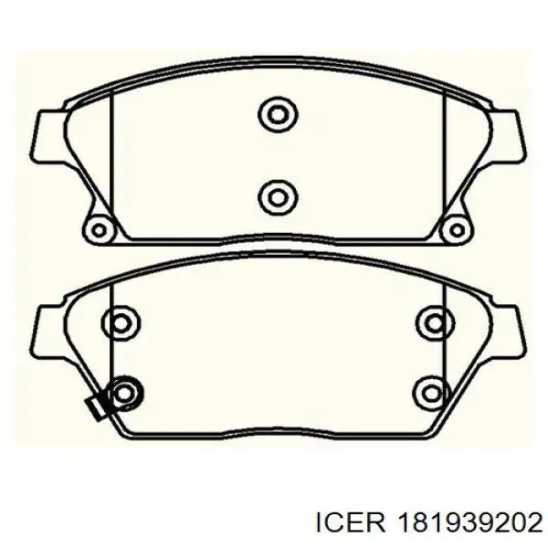 Колодки Icer 181939202 цена, от 27.95 USD
