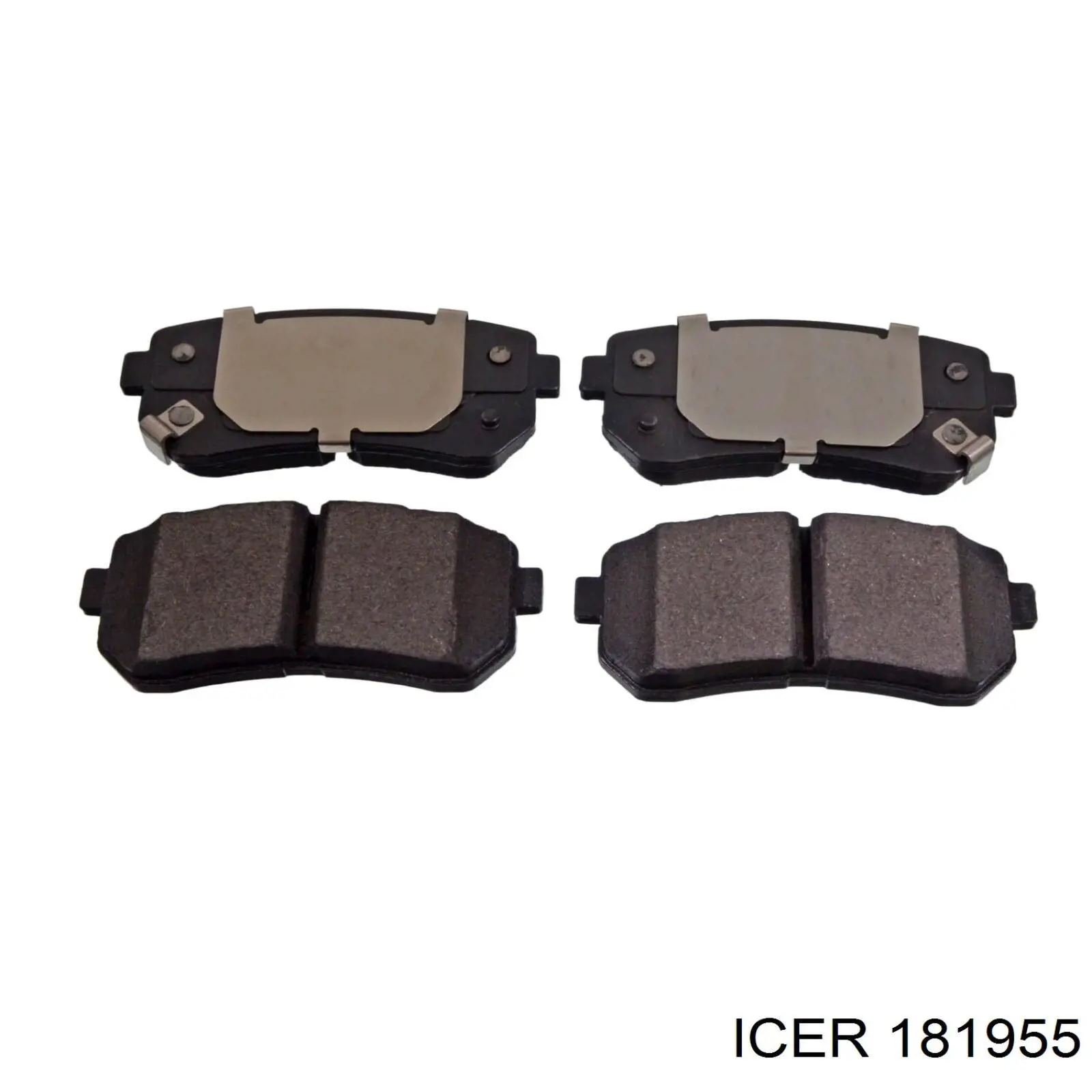 Купить 181955 Icer Колодки тормозные задние, дисковые