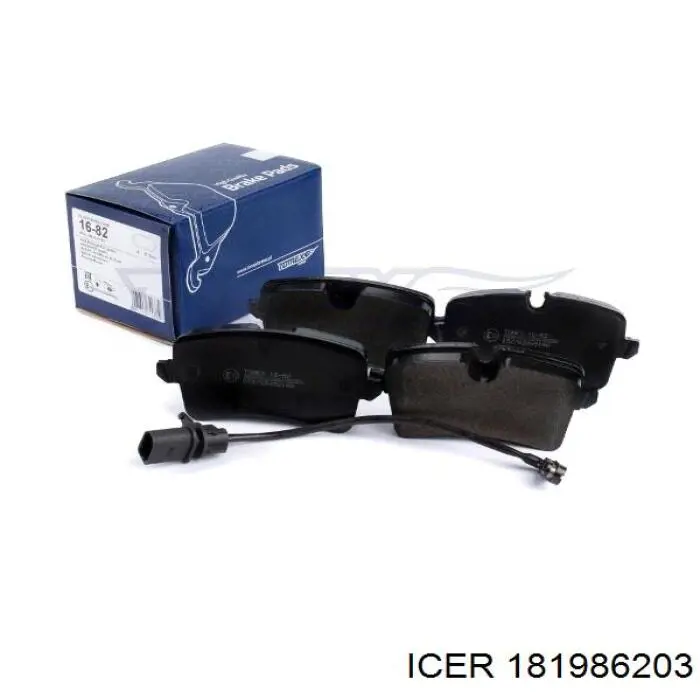 Колодки дисковые  Icer 181986203 цена, от 26.30 USD