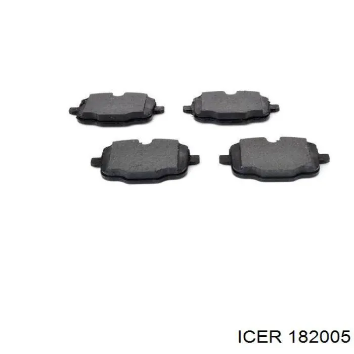 Колодки дисковые  Icer 182005 цена, от 34.65 USD