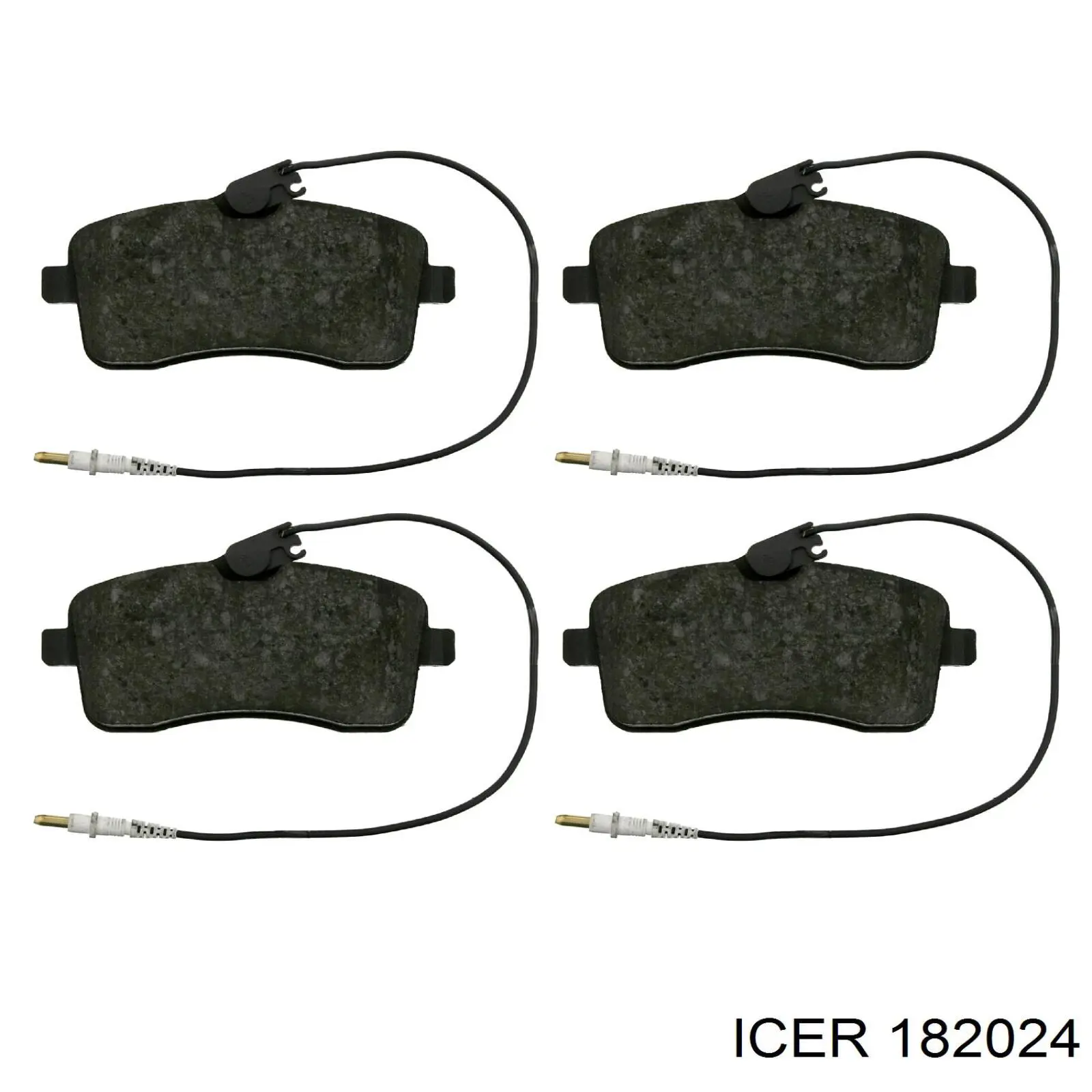 Купить 182024 Icer Колодки тормозные