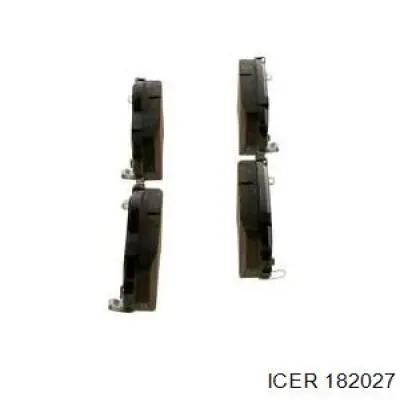 Передние тормозные колодки 182027 Icer