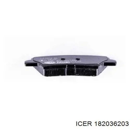 Колодки дисковые  Icer 182036203 цена, от 26.00 USD