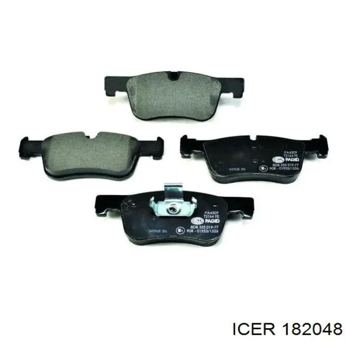 182048 Icer Колодки передние