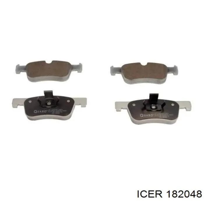 Передние тормозные колодки 182048 Icer