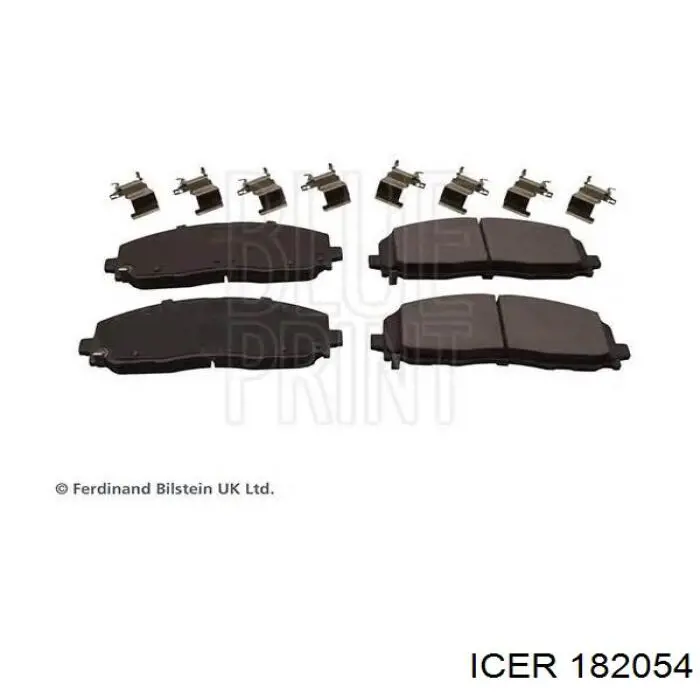 Колодки Icer 182054 цена, от 42.31 USD