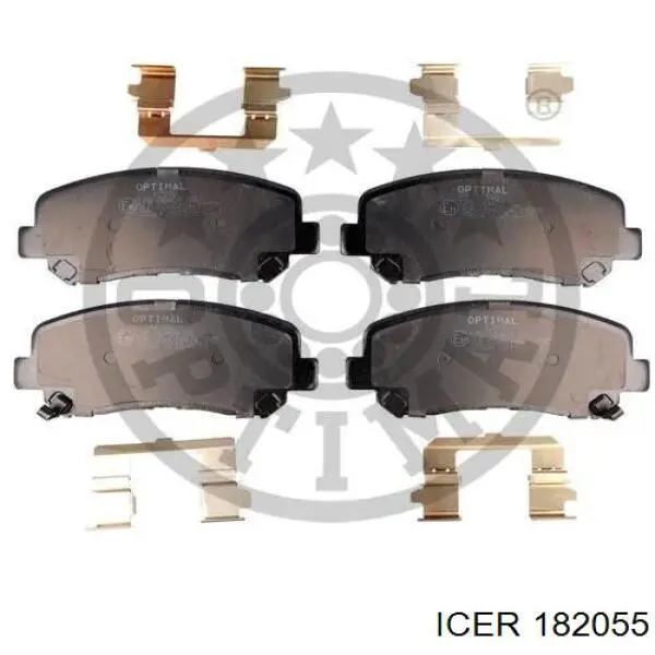 Купить 182055 Icer Колодки тормозные