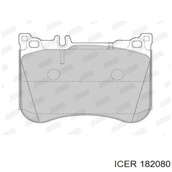 Колодки Icer 182080 цена, от 96.83 USD