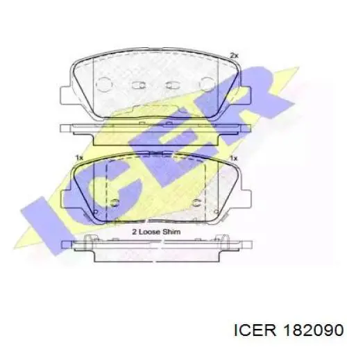 Купить 58101F6A21 Hyundai/Kia Колодки тормозные