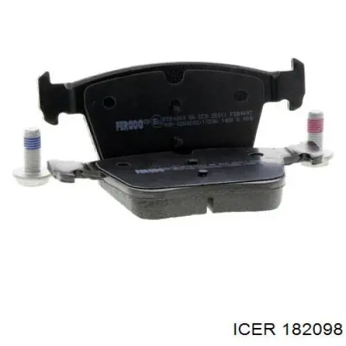 Колодки дисковые  Icer 182098 цена, от 21.57 USD