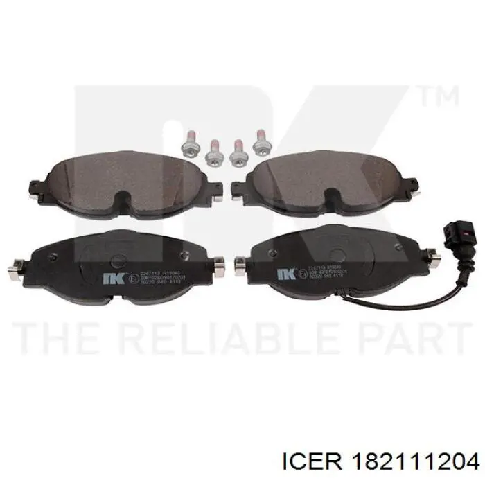 Колодки Icer 182111204 цена, от 32.68 USD