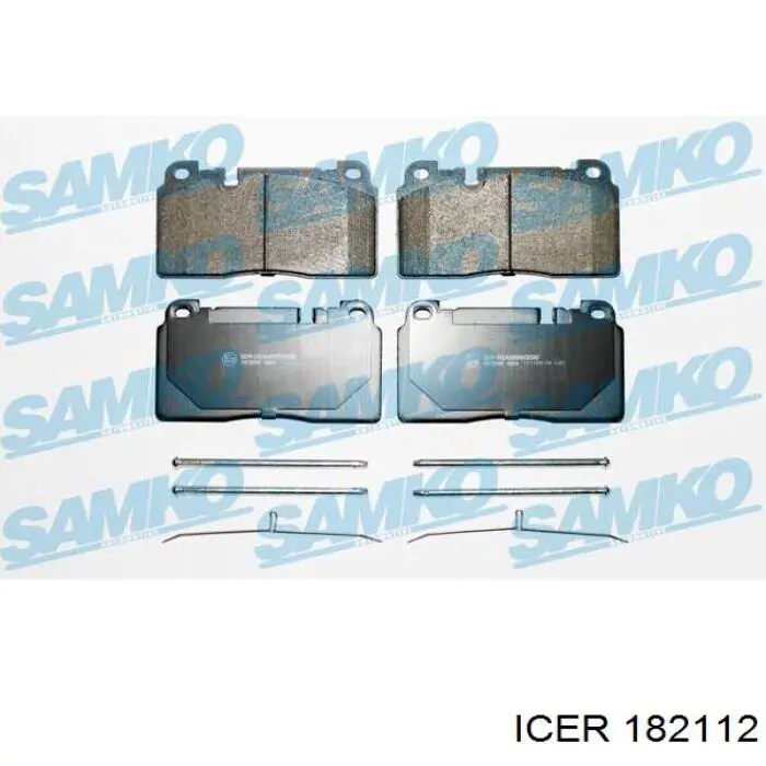 Колодки Icer 182112 цена, от 33.57 USD