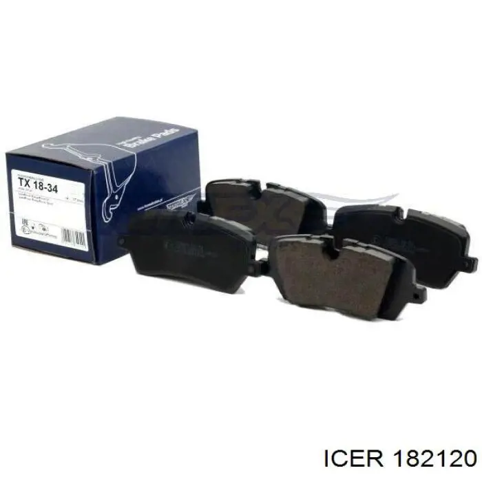 Колодки дисковые  Icer 182120 цена, от 29.10 USD
